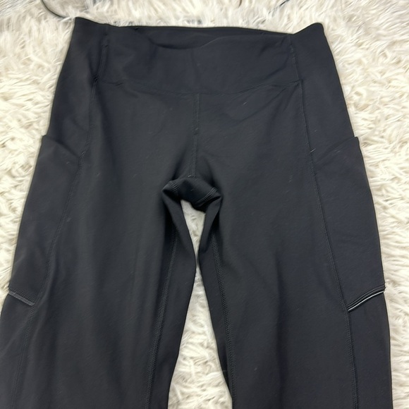 Lululemon Speed Up Crop (21") Black - Picture 2 of 5